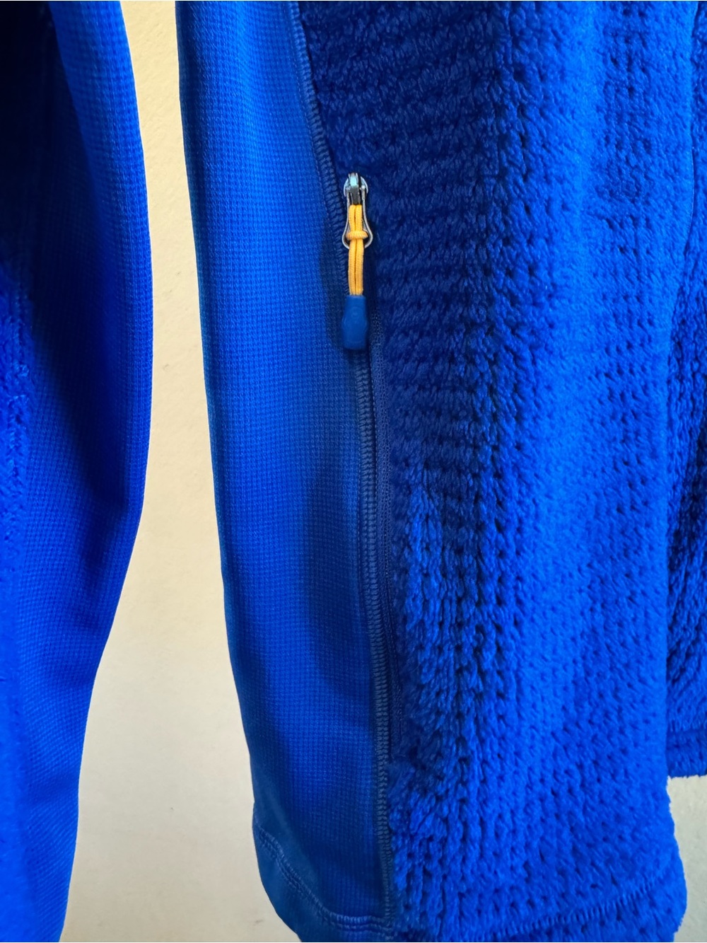 Mountain Hardwear Men’s Monkey Man Grid Fleece Pullover Size S Blue Full Zip - Picture 6 of 14